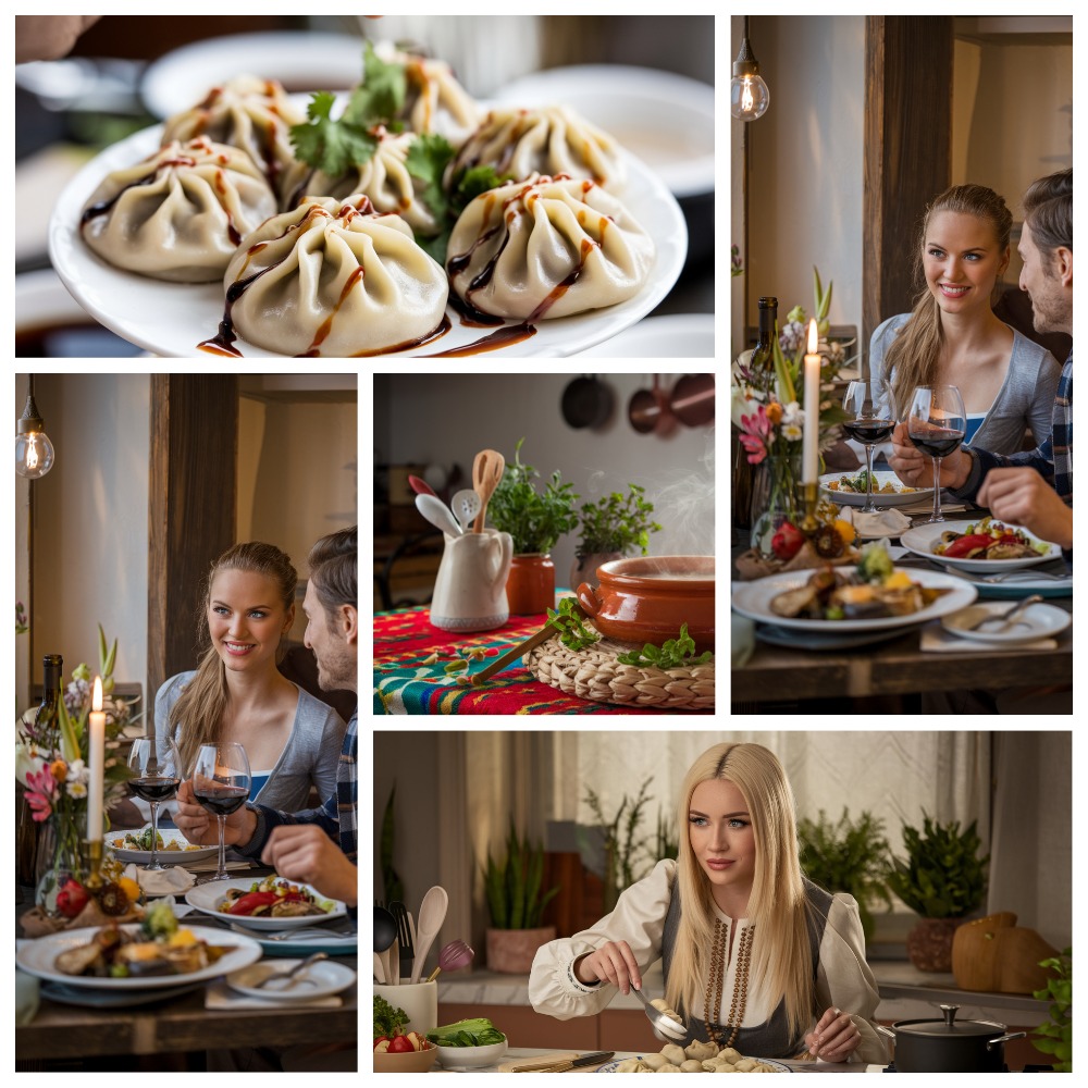 Пельмени с индейкой и кунжутом – легкий ореховый привкус;Мы всегда рады видеть вас в центре Иерусалима – приходите на вкусный обед.