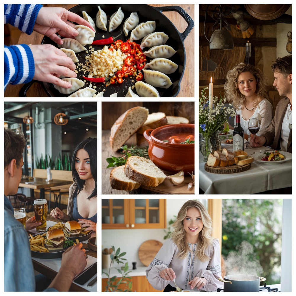 Пельмени с уткой и черносливом – традиционное сочетание для яркого вкуса